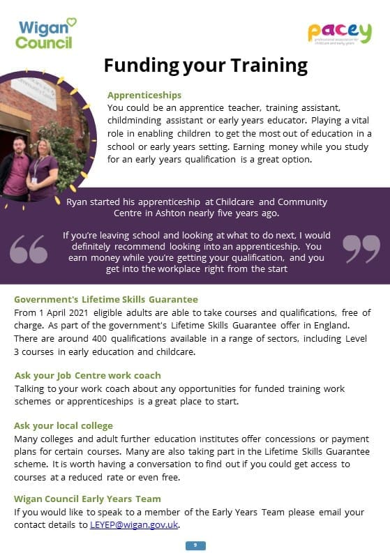 Poster for apprenticeships at CCCAD