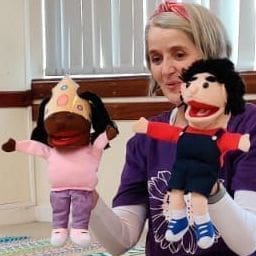 puppets Twinkleboost support children’s communication development through fairy tale themed, multi-sensory, communication classes